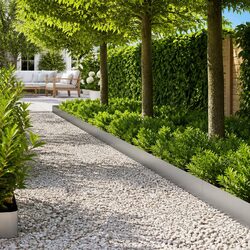 Practical Lawn Edging Strips for Gardens and Patios