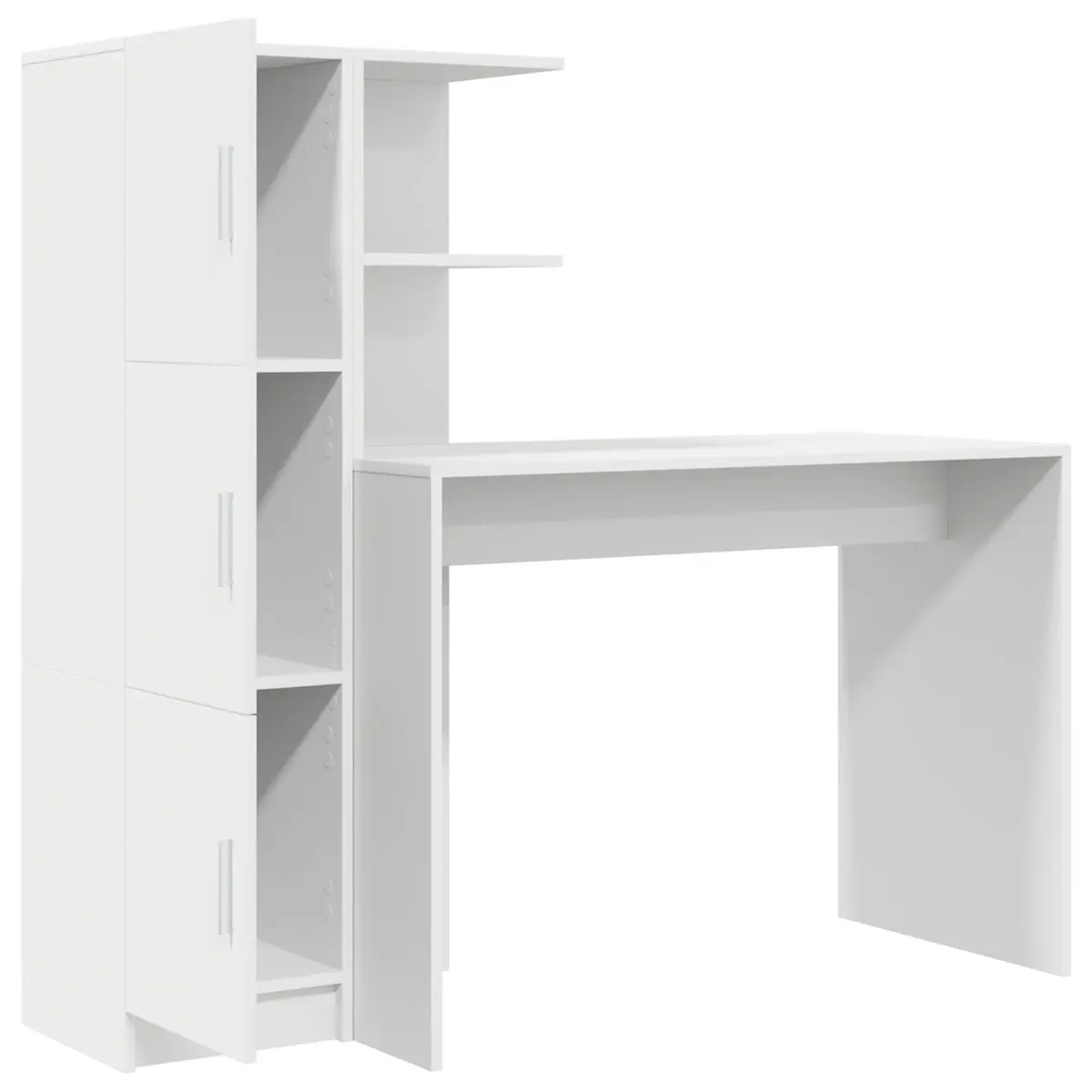 White Desk Set for Office and Home