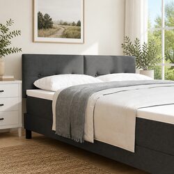 Practical LED Headboard with Height Adjustment 160cm