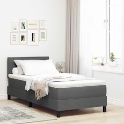 Ideal for Any Home: The Dark Grey Box Spring Bed