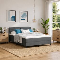 Practical Box Spring Bed for Cozy Bedrooms