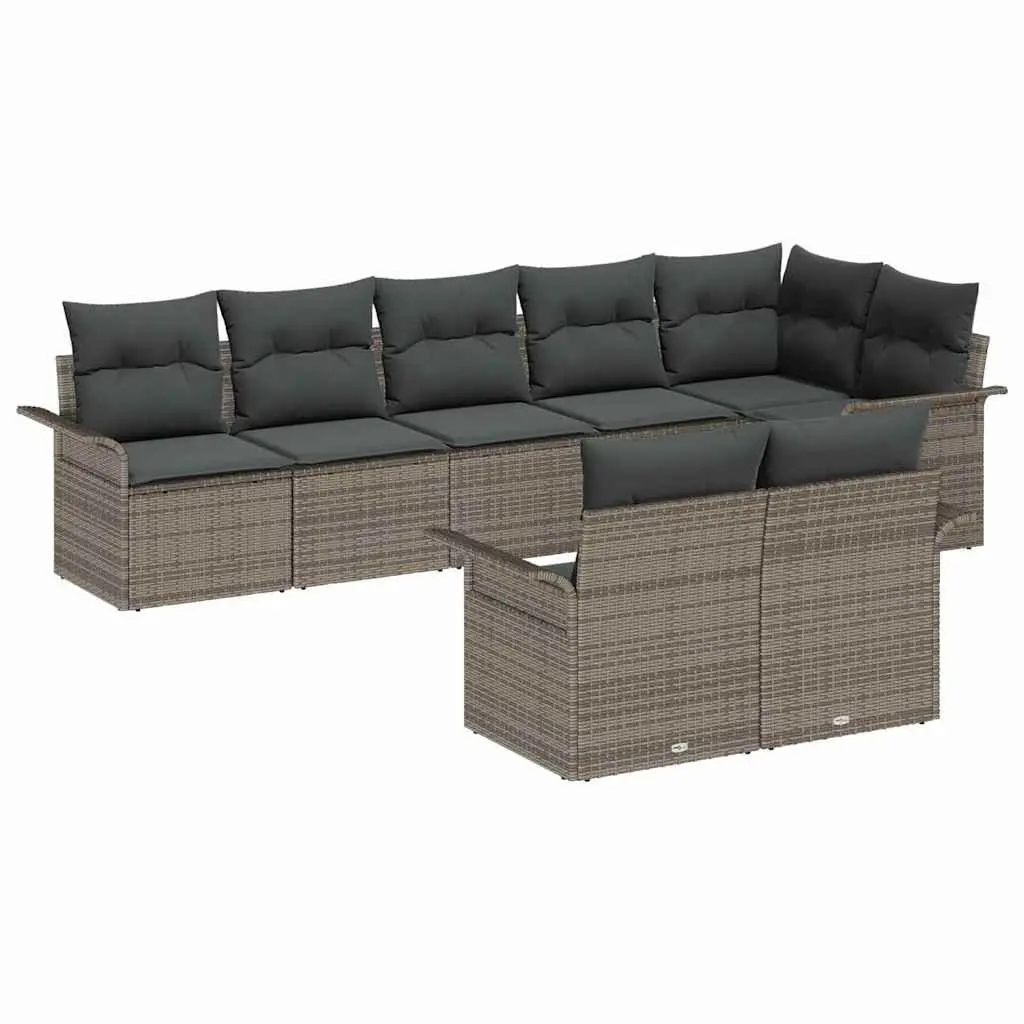 8-Piece Sofa Set for Outdoor Gatherings