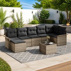 Versatile Outdoor Sofa Set for Relaxation and Dining