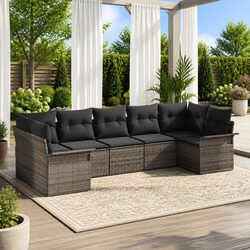 Flexible 7 Piece Outdoor Sofa Set Ideal for Any Space