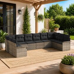 Practical 10-Piece Outdoor Sofa Set for Your Home