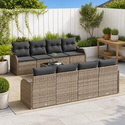 Versatile Grey Outdoor Sofa Set for Entertaining