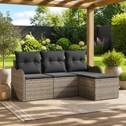 Versatile 4-Piece Garden Sofa Set for Every Home