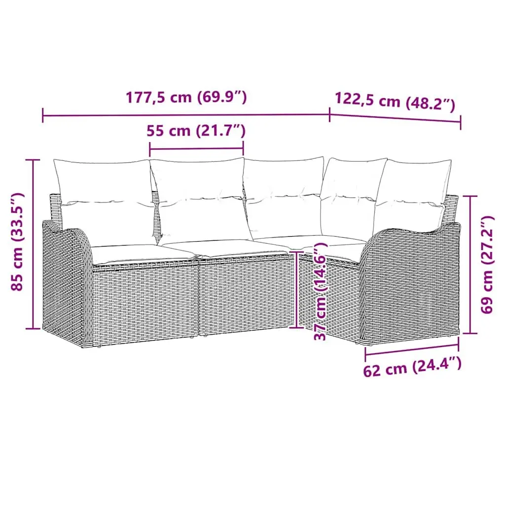 Garden Sofa Set for Patios and Outdoor Spaces