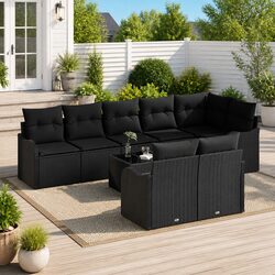 Practical 9-Piece Outdoor Sofa Set for Any Setting