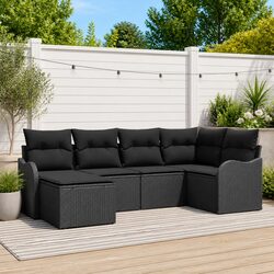 Versatile 6 Piece Garden Sofa Set for Your Outdoor Needs