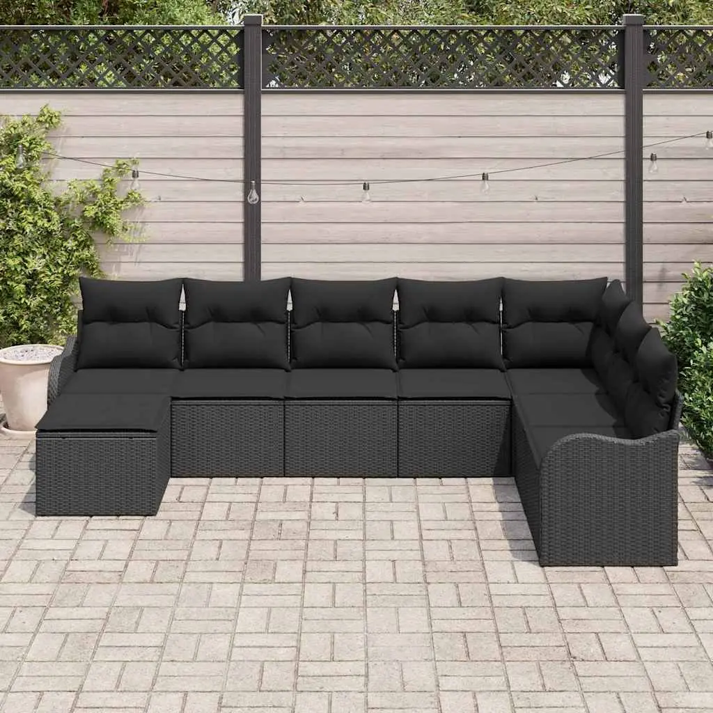 8-Piece Garden Sofa Set for Various Outdoor Uses