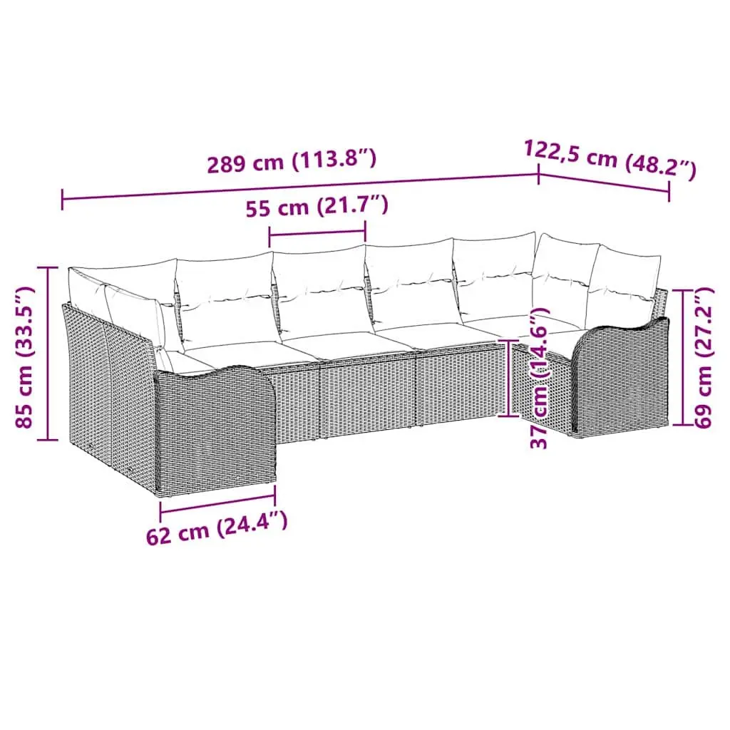 Garden Sofa Set for Relaxation and Entertaining