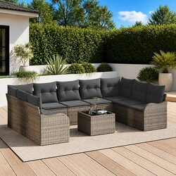 Perfect Sofa Set for Patios and Gardens: 10 Pieces