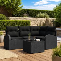 Versatile 5-Piece Garden Sofa Set for Various Spaces