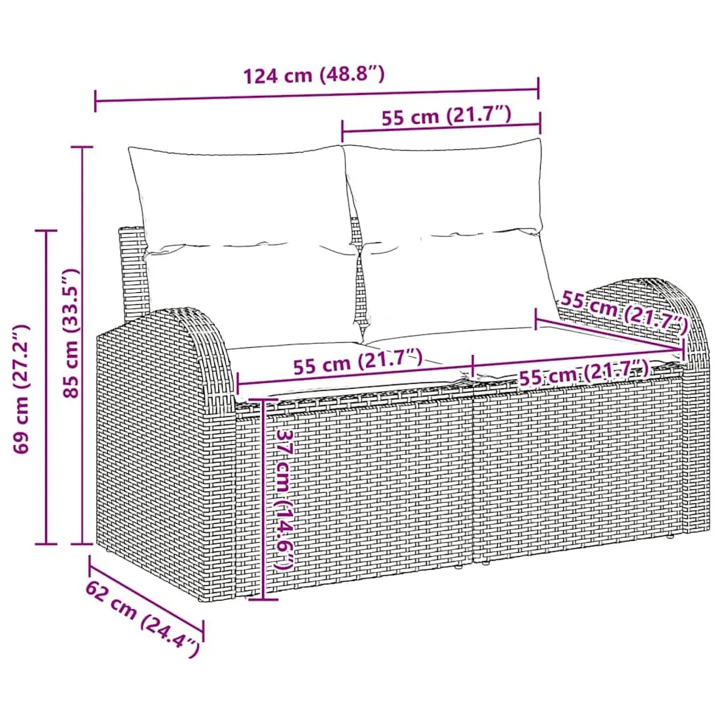 Garden Sofa Set for Various Outdoor Spaces