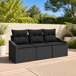 3-Piece Outdoor Sofa Set for Practical Use