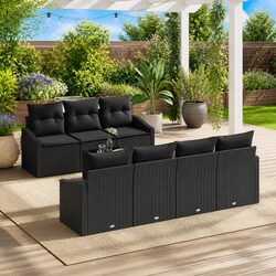 Versatile 8-Piece Sofa Set for Outdoor Living