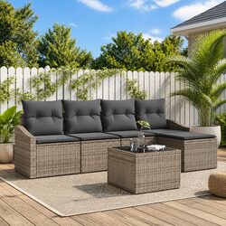 Practical 6-Piece Outdoor Sofa Set for Any Space