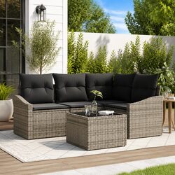 Practical 5-Piece Outdoor Sofa Set for Any Patio