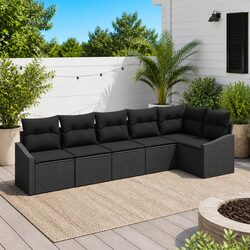 Ideal 6-Piece Sofa Set for Your Garden or Patio