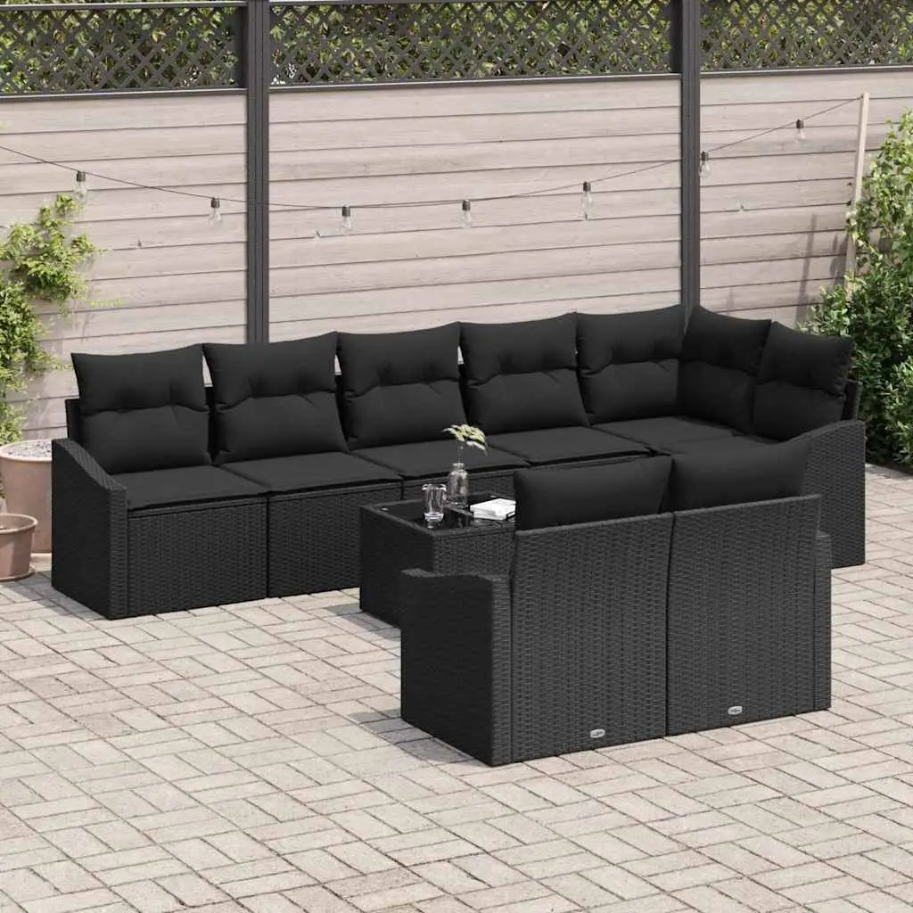 9-Piece Garden Sofa Set for Outdoor Use