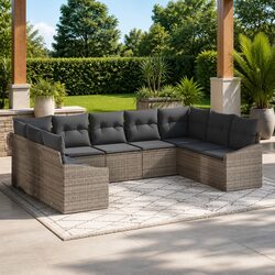 Ideal 9-Piece Outdoor Sofa Set for Any Home