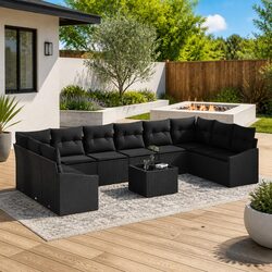 Versatile 11-Piece Sofa Set for Your Patio Needs