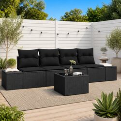 Ideal 5-Piece Sofa Set for Outdoor Gatherings