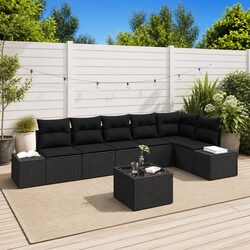 Practical 7-Piece Modular Sofa Set for Outdoor Living