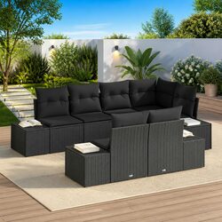 Versatile 7-Piece Garden Sofa Set for Your Outdoor Oasis
