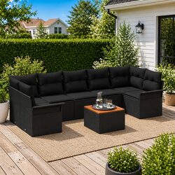 Practical 8-Piece Garden Sofa Set for Your Outdoor Living