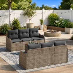Practical 7-Piece Garden Sofa Set for Your Outdoor Living