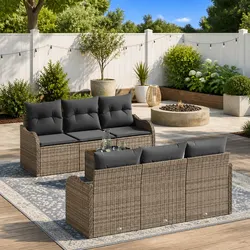 Practical 7-Piece Garden Sofa Set for Your Outdoor Living
