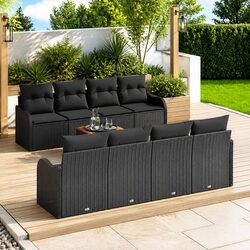 Practical Modular Garden Sofa Set for Any Outdoor Area
