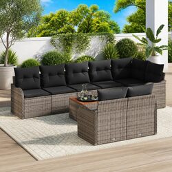 Practical 9-Piece Sofa Set for Every Outdoor Occasion