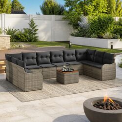 Versatile 11-Piece Garden Sofa Set for Every Outdoor Need