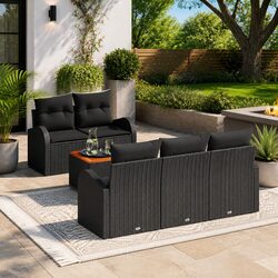 6-Piece Modular Sofa Set Perfect for Your Outdoor Areas