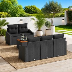 Functional Modular Outdoor Sofa Set for Patios
