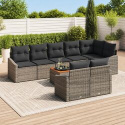 9-Piece Garden Sofa Set for Patio and Garden Use