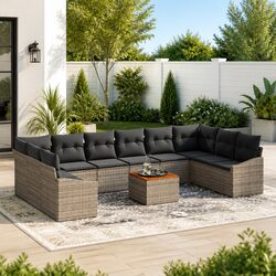 Versatile Modular Garden Sofa Set for Any Outdoor Space