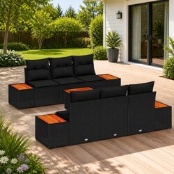 Practical 7-Piece Garden Sofa Set for Every Outdoor Space