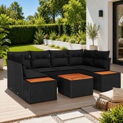 Practical 6-Piece Outdoor Sofa Set for Any Space
