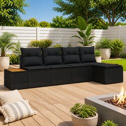 Practical Modular Garden Sofa Set for Any Outdoor Space