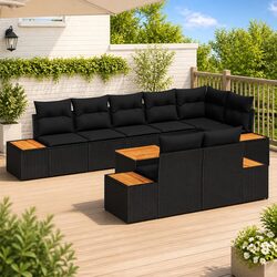 Versatile 9-Piece Garden Sofa Set for Outdoor Living