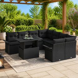 Practical Uses for the 9-Piece Garden Sofa Set