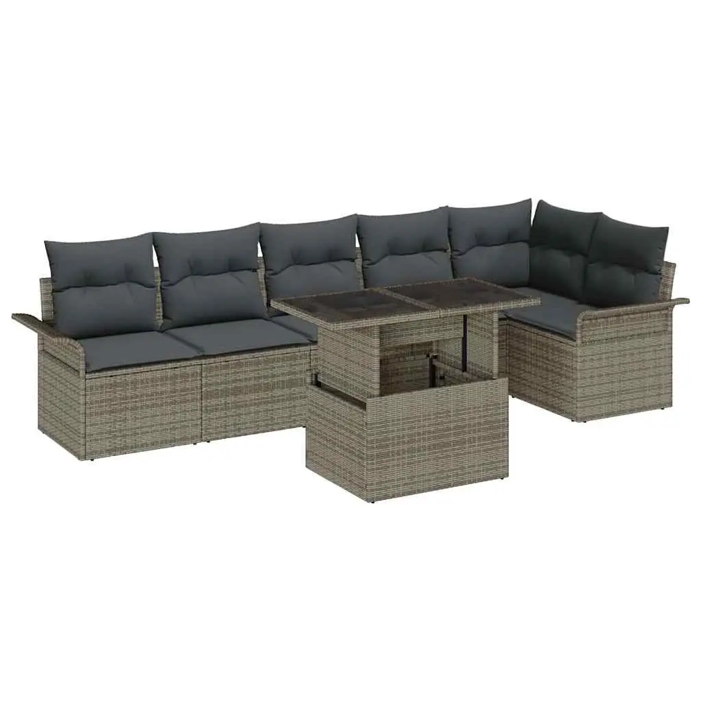 7-Piece Sofa Set for Outdoor Use