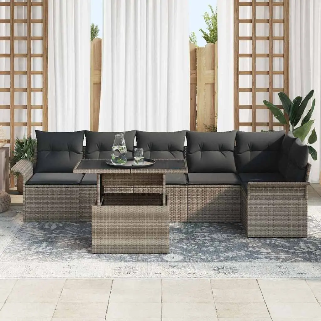 7-Piece Sofa Set for Outdoor Use