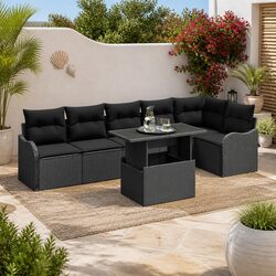 Versatile 7-Piece Outdoor Sofa Set for Any Patio