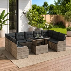Practical Modular Garden Sofa Set for Outdoor Living