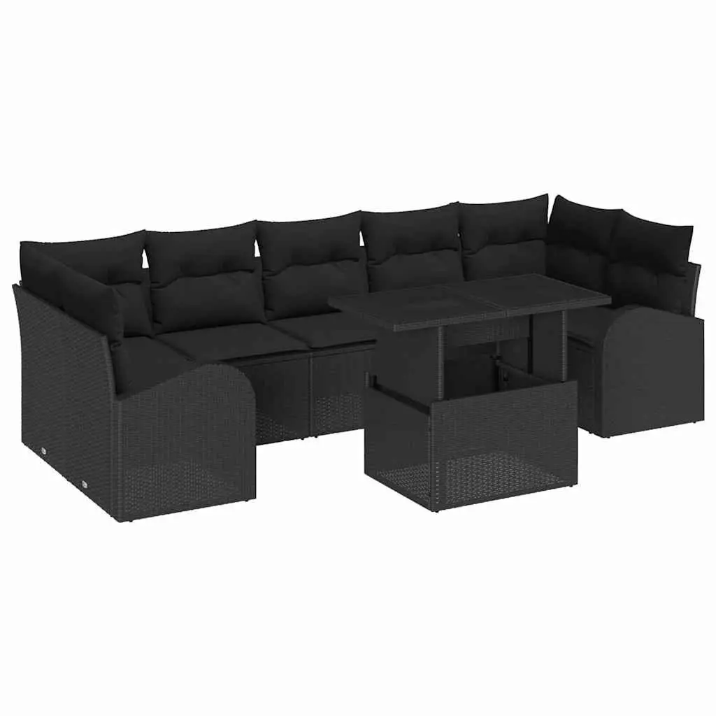 8-Piece Garden Sofa Set for Entertaining